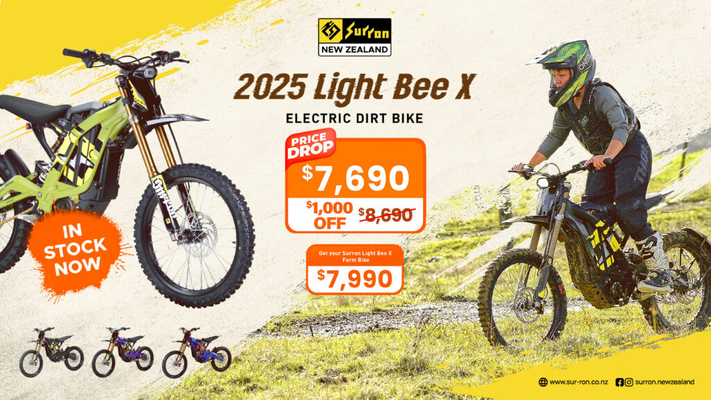 surron price drop banner ad