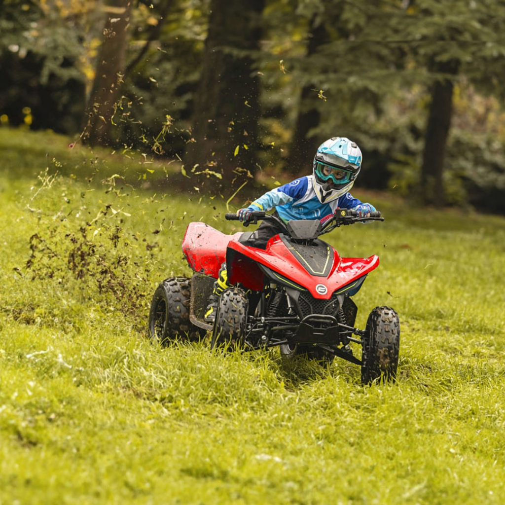 CFMOTO Red Youth ATV